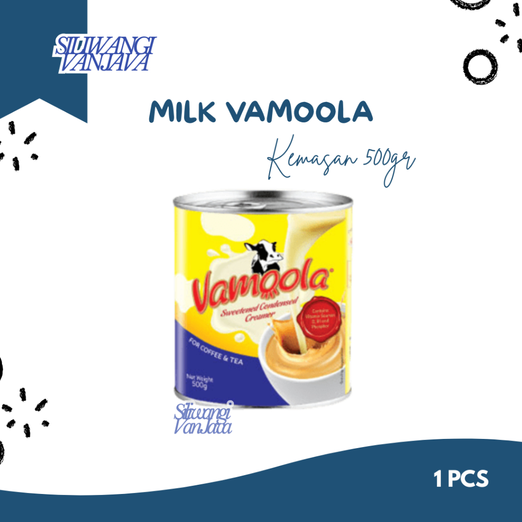 Milk Vamoola/Susu Kental Manis Krimer Vamoola Kemasan Kaleng 500gr