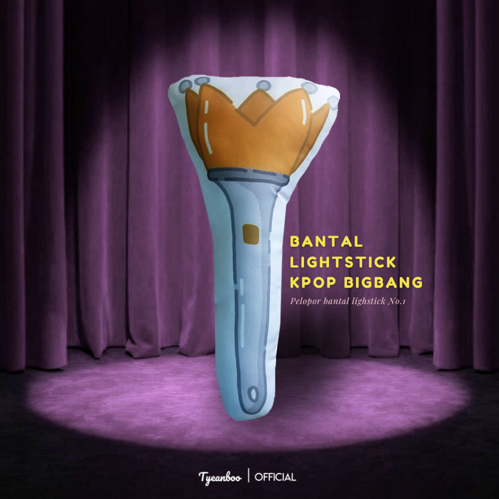 boneka lightstick bigbang - vip