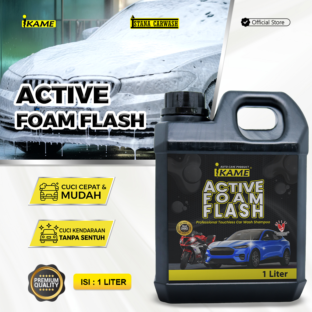 Shampo cuci mobil motor / Shampoo tanpa sentuh / shampoo touchless / touchless shampoo mobil / touch