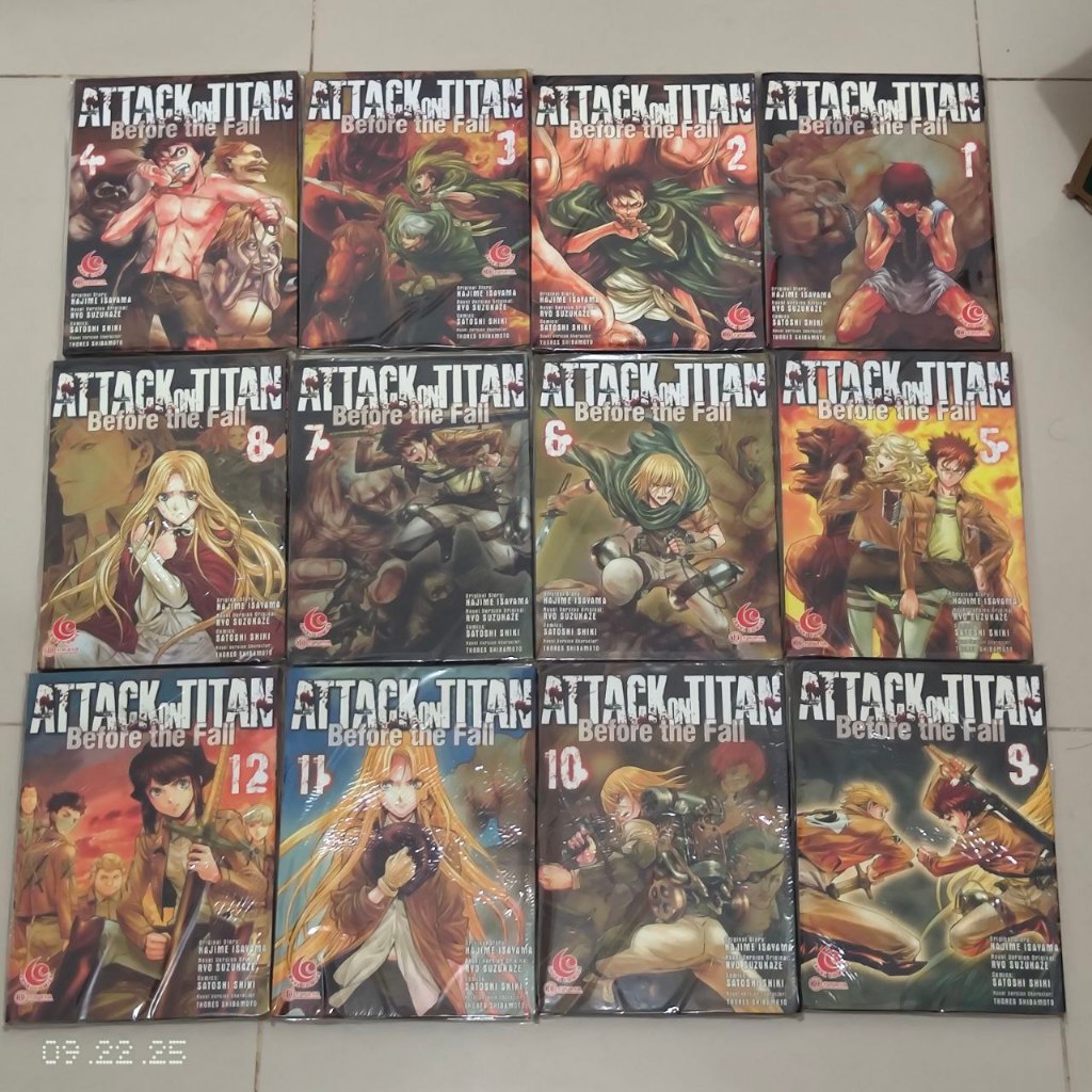 Komik Attack on Titan Before the Fall Volume 1 - 12 bahasa indonesia - Luke Huang