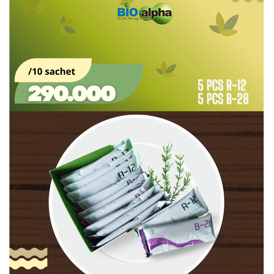 Bioalpha R-12 & R-28 Mix Varian | 10 sachet