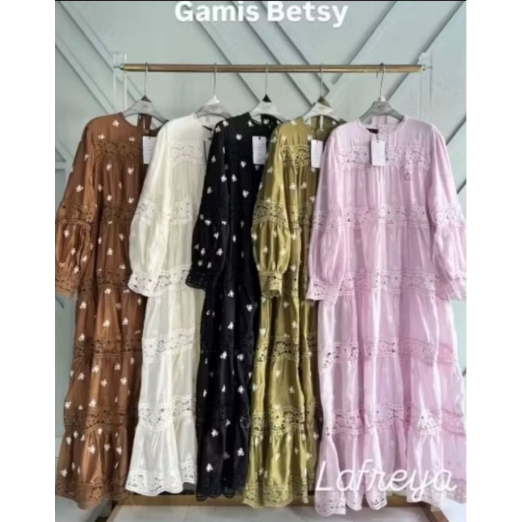 LFY GAMIS BETSY KATUN BORDIR by LAFREYA