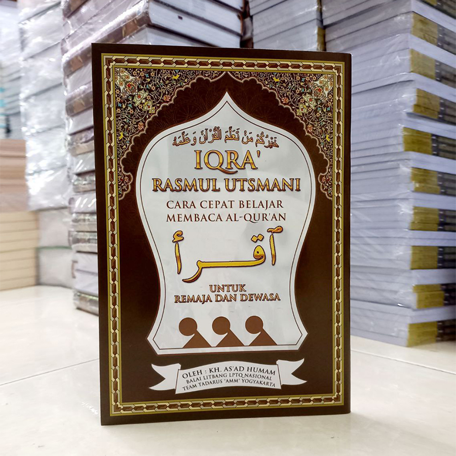 Iqra Rasmul Utsmani Remaja Dewasa Kertas Koran 17×25 SC - Pustaka At Tartil