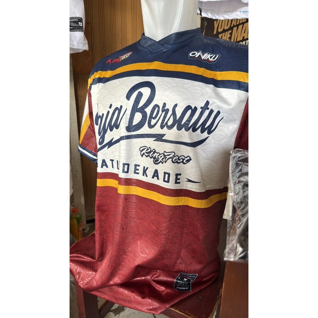 Jersey 1 dekade raja bersatu limited  edition original  100%