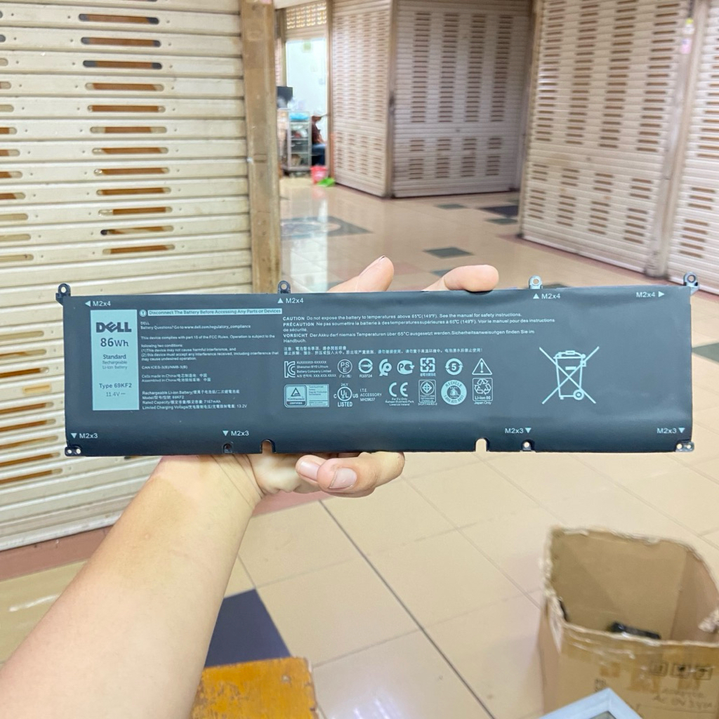 ORIGINAL Baterai/Battery Dell Alienware M15 M17 R3 R4 69KF2