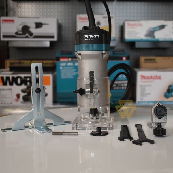 [PROMO] MAKITA Mesin Router 6mm Besar Profil Kayu 6 mm Wood Trimmer Makita Maktec Mt 362