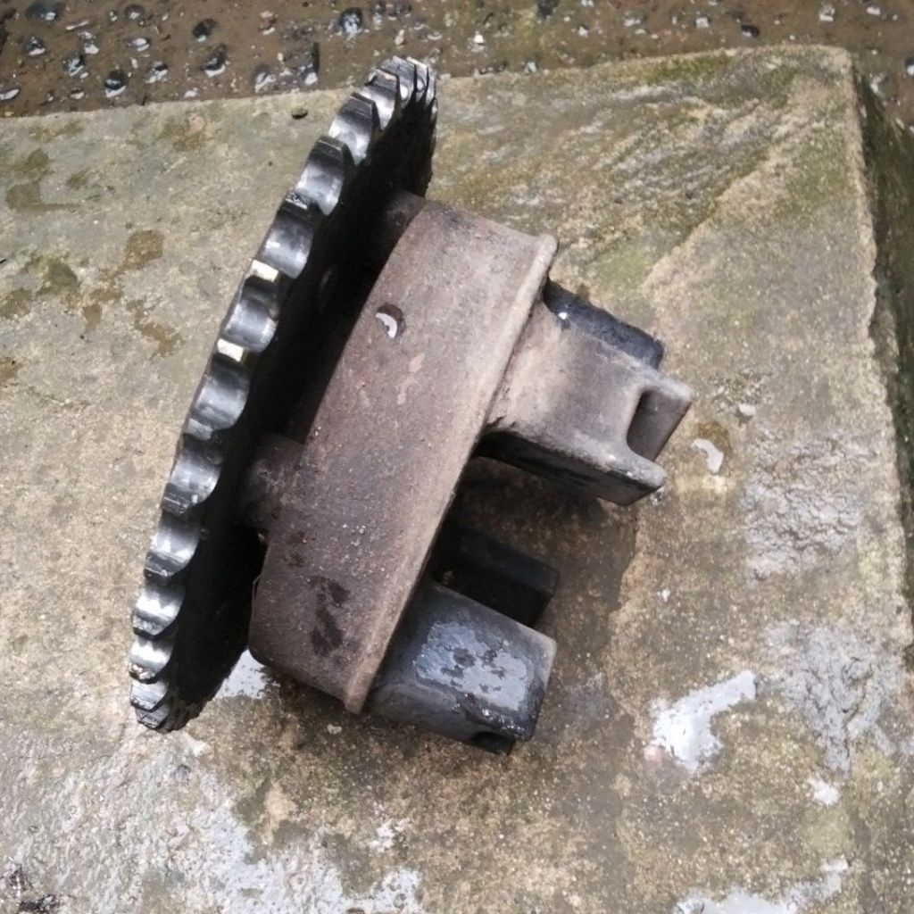 NAP GEAR SET GEAR SUPRA X125 FI/BLADE NEW125 ORIGINAL DOUBLE DISK