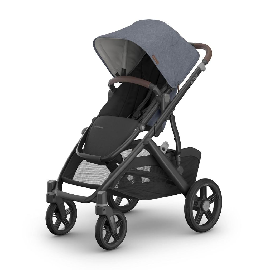 UPPAbaby Vista V3 Stroller - Full-Size Single-to-Double Stroller System -, Bug Shield, Rain Shield
