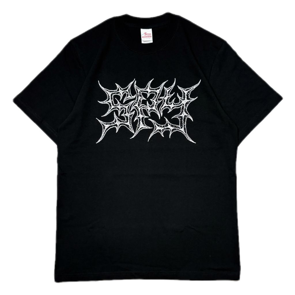 kaos band spy hitam stitch supply heavy cotton 16s