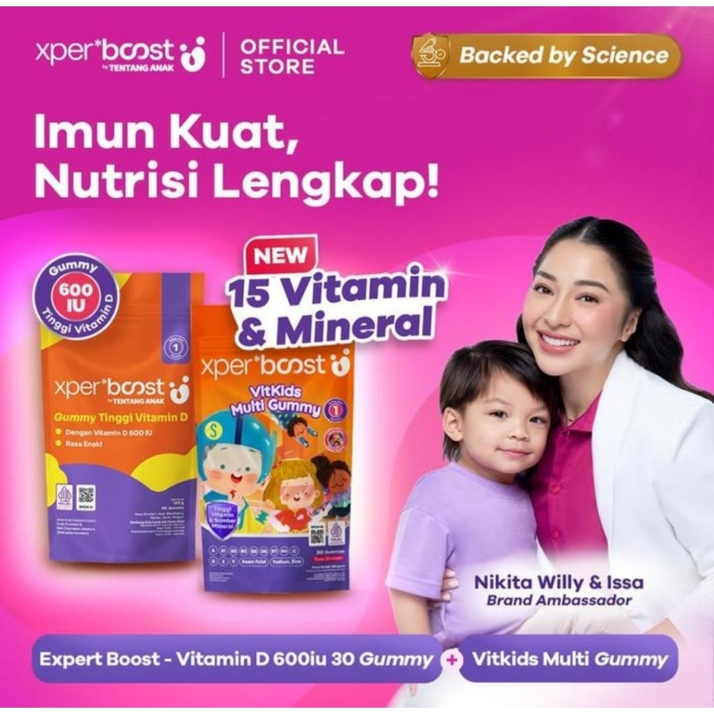Expert Boost Gummy Vitkids & Expert Boost Gummy Vitamin D