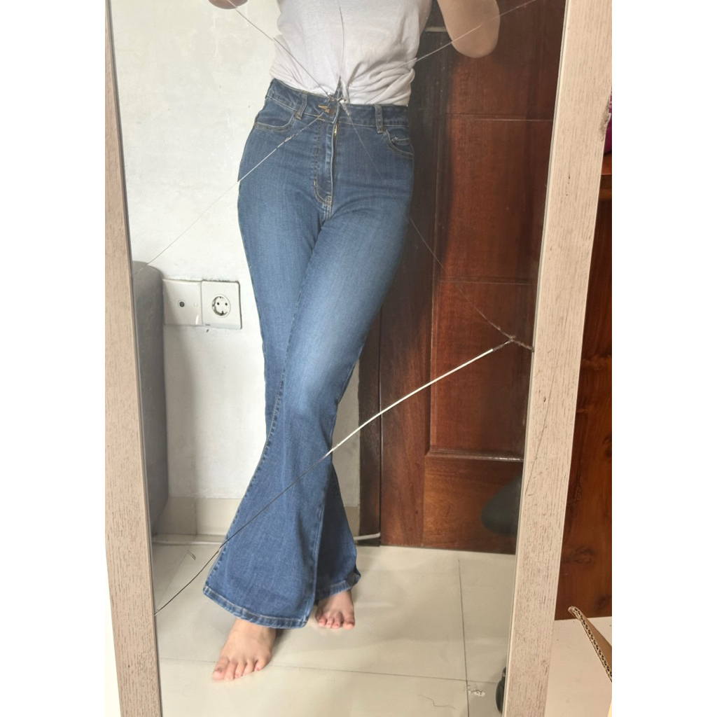 jeans cutbray DUST ori