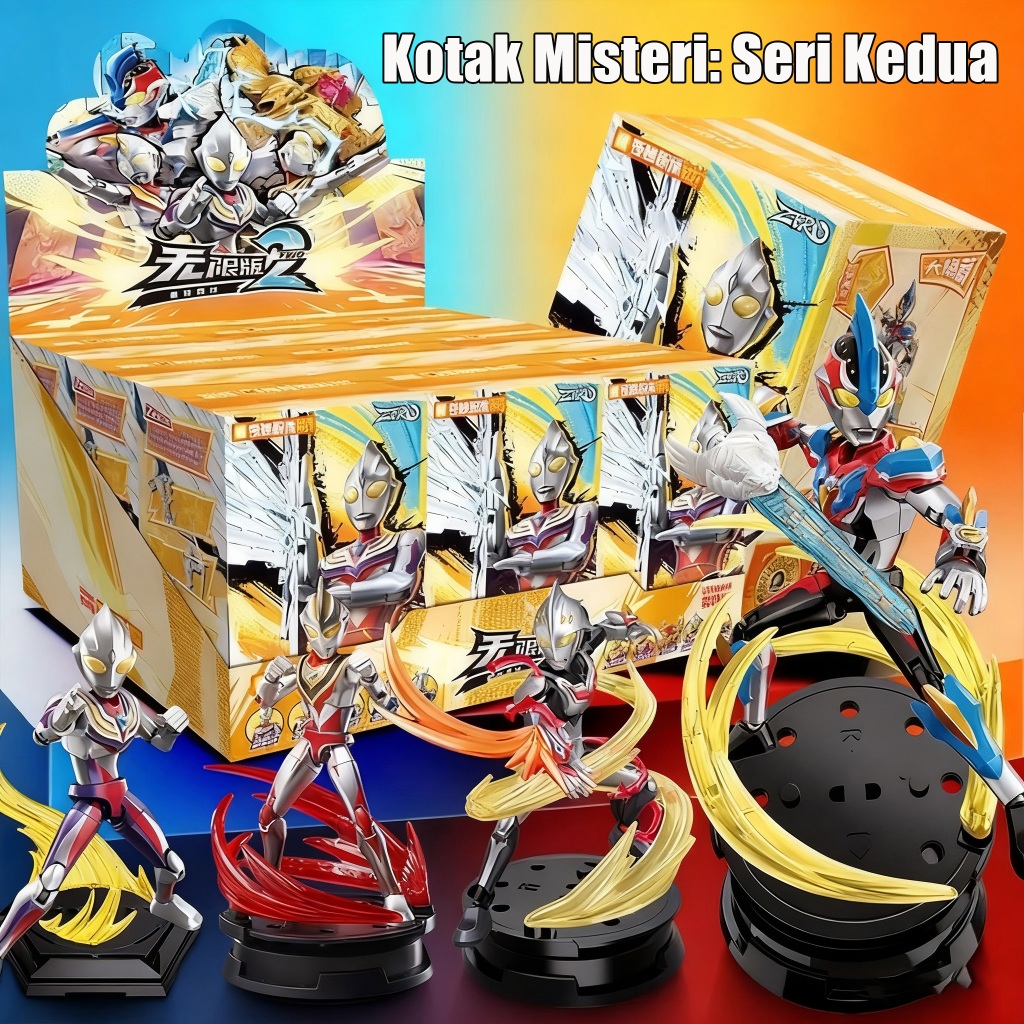 [Ready] Keeppley Figure Ultraman Ginga Victory Zero Noa Mebius Ultraman Infinite Version Vol 1/Vol 2