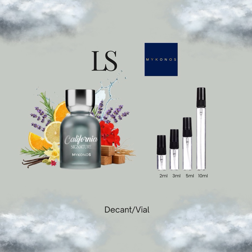 Decant Parfum Mykonos - California