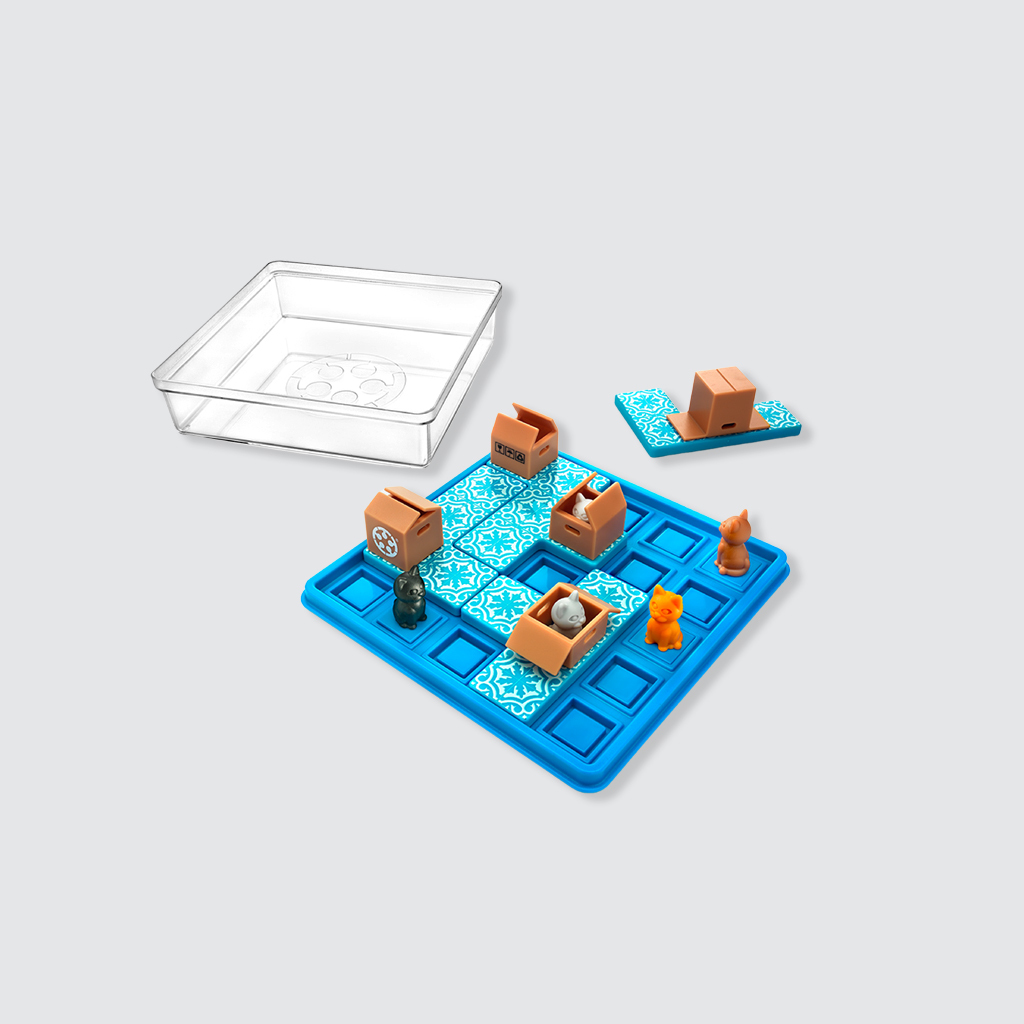 Kiddiposh - Mainan Edukasi Anak Smart Games Cats & Boxes by Smart Games Indonesia