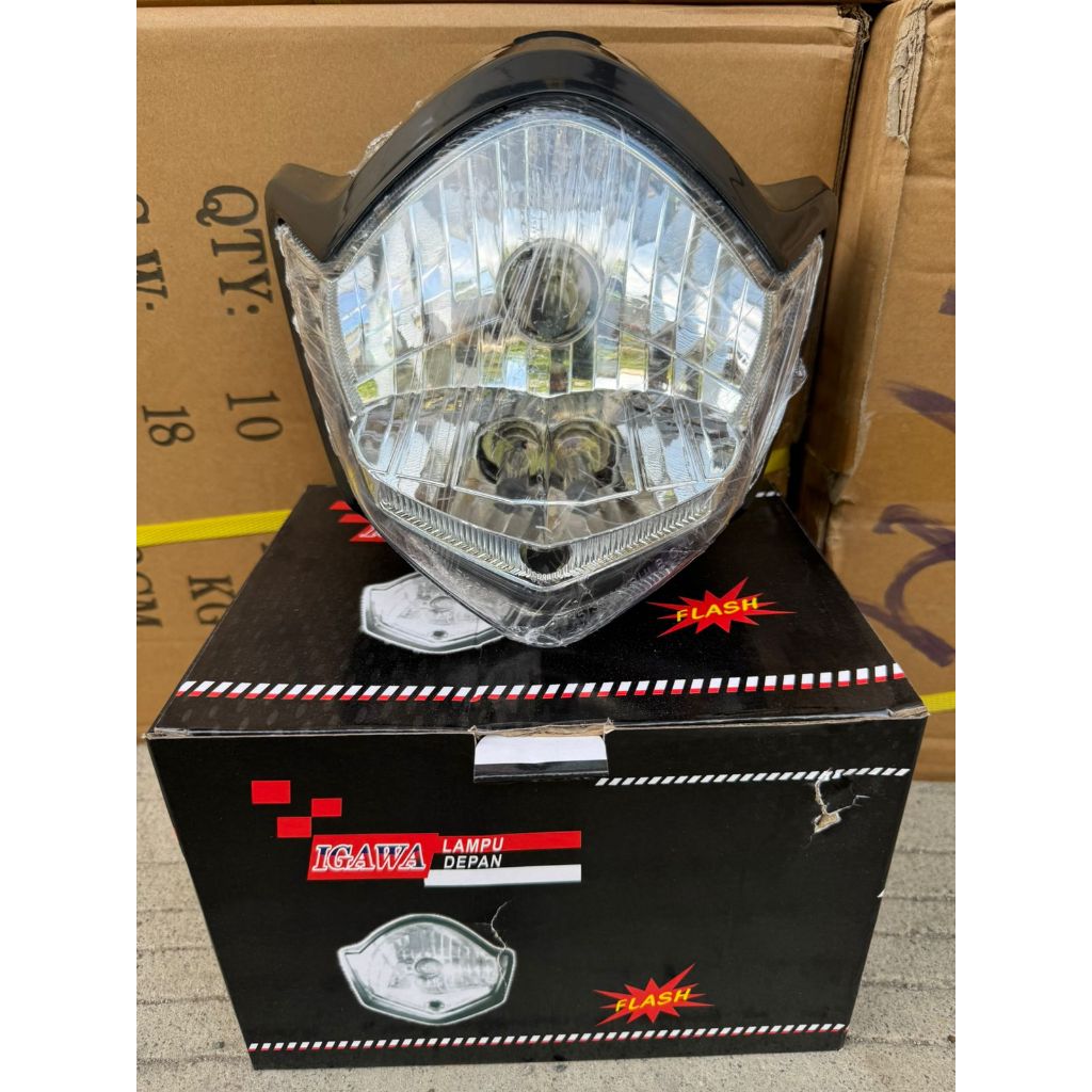 REFLEKTOR LAMPU DEPAN VIXION OLD DAN NEW 2010-2012 HEADLAMP VIXION STANDARD LAMA OVAL VIXION NEW 201