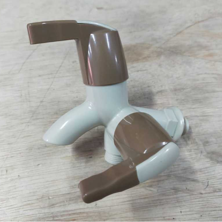 CML Keran Kran Cabang Engkol Kran Cabang PVC 1/2 Inch Kran Shower Tembok