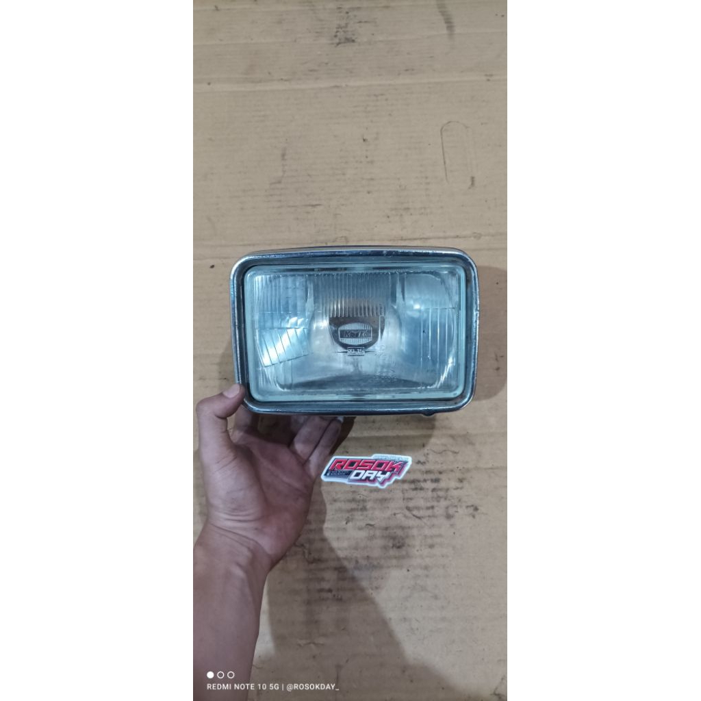 Lampu Depan Suzuki Ts Original Headlamp Lampu Depan Suzuki Ts Ts125 Trs A100 Original Lepasan Motor