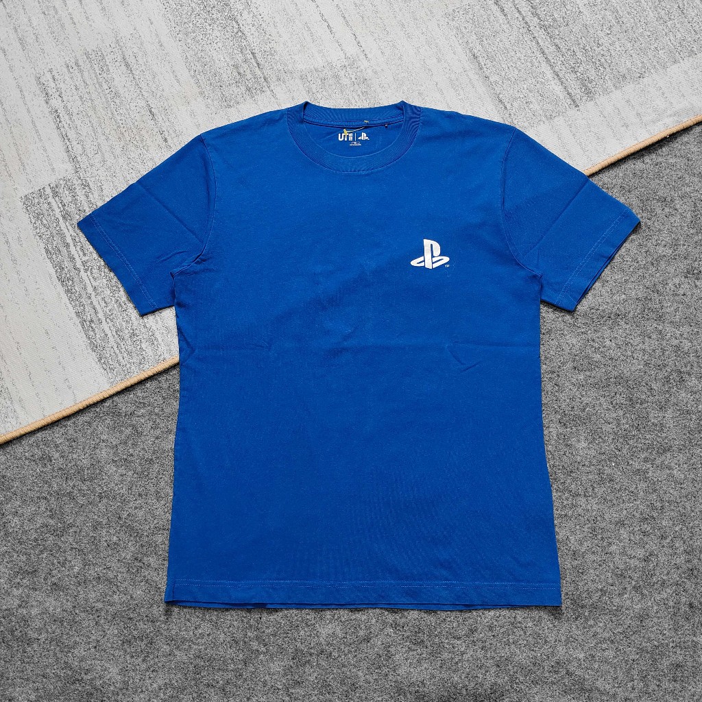Uniqlo Playstation UT Printed T-Shirt Kaos Game Anime Manga