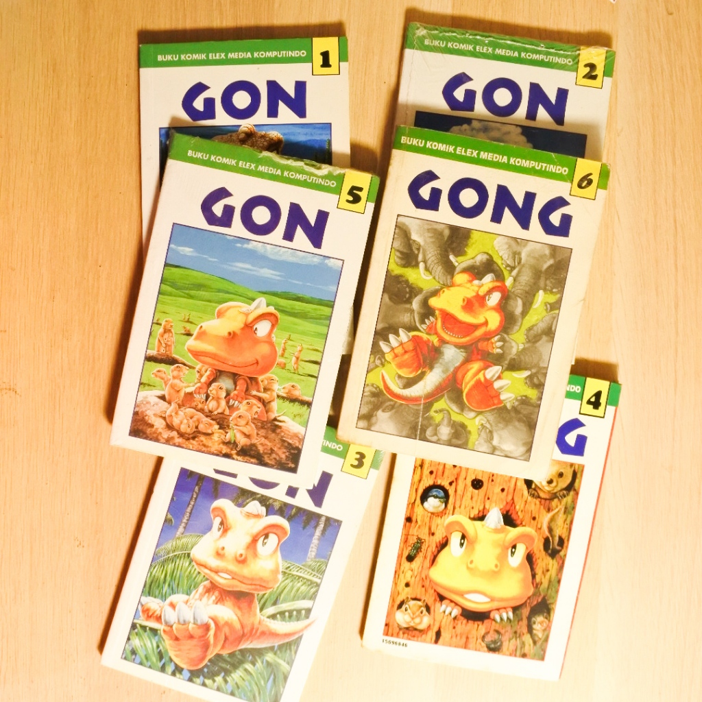 Preloved Manga Gon/Gong | Komik Bekas/Secondhand Cabutan