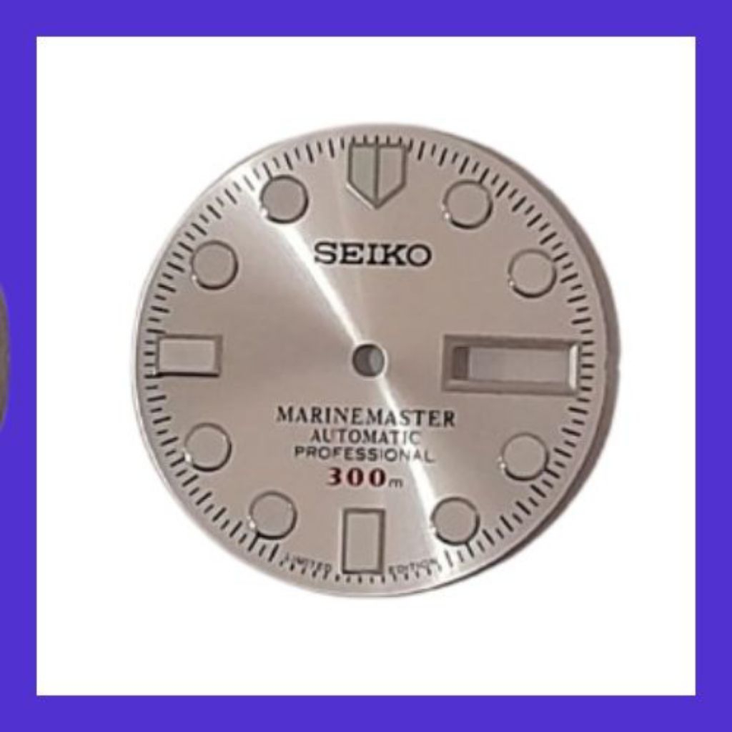 Dial Seiko Marine Master Silver