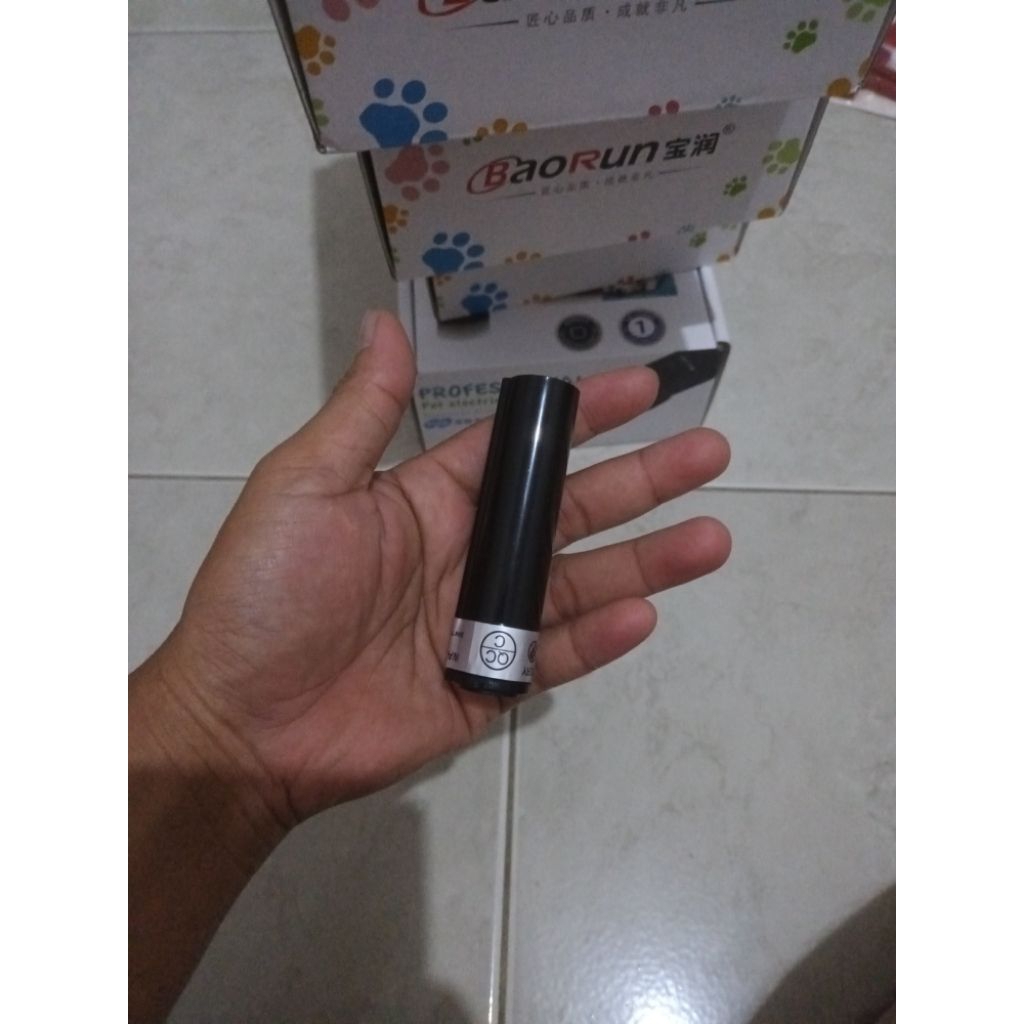 COD Baterai Mesin Cukur Baorun P6 ,P7 100% ORIGINAL