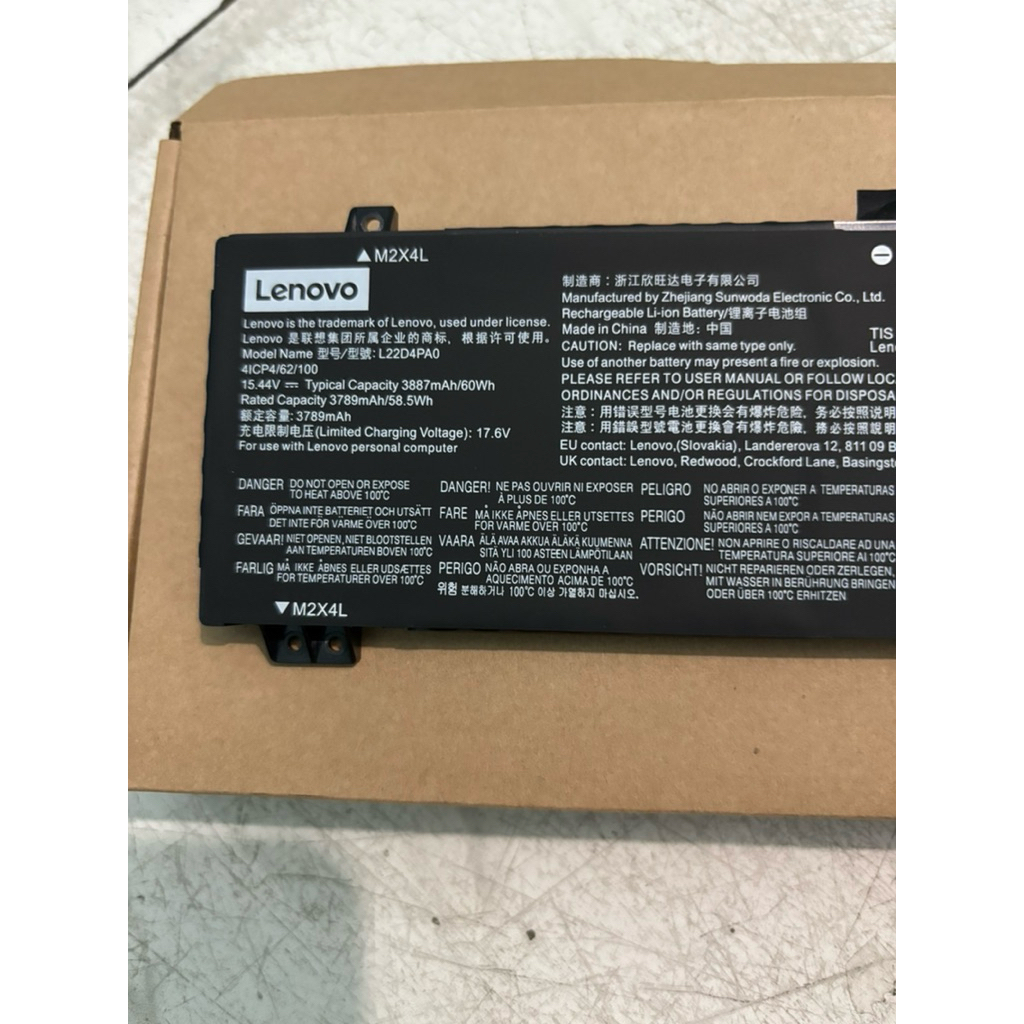 Baterai lenovo LOQ 15IRH8-82XV00DHSP 15APH8 L22M4PA0 L22B4PA0 L22X4PA0 L22D4PA0