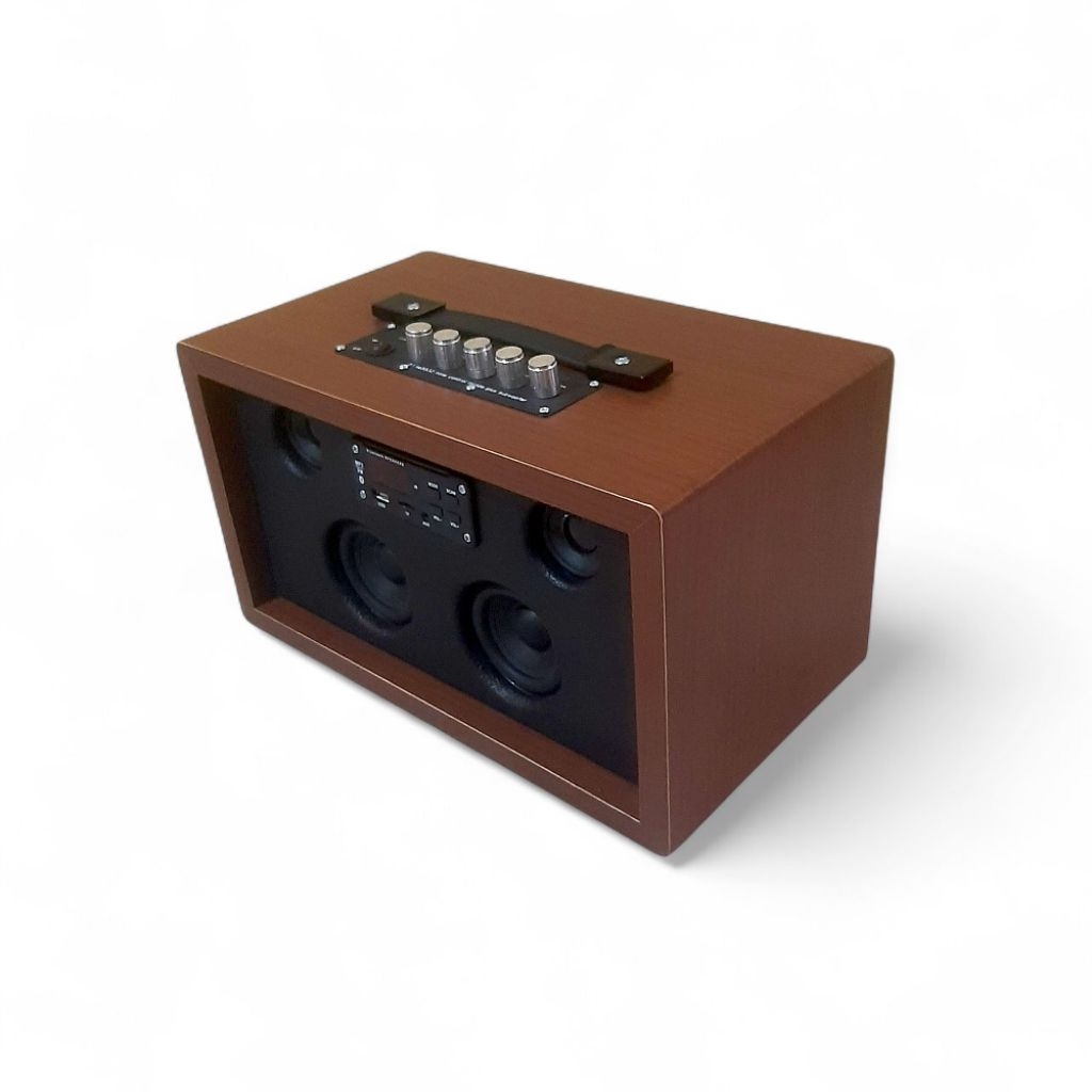 DIY Speaker Boombox 3 Inch Subwoofer 2.1 + Bluetooth