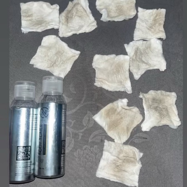 Toner bpom nc new arbutin white glow toner badan
