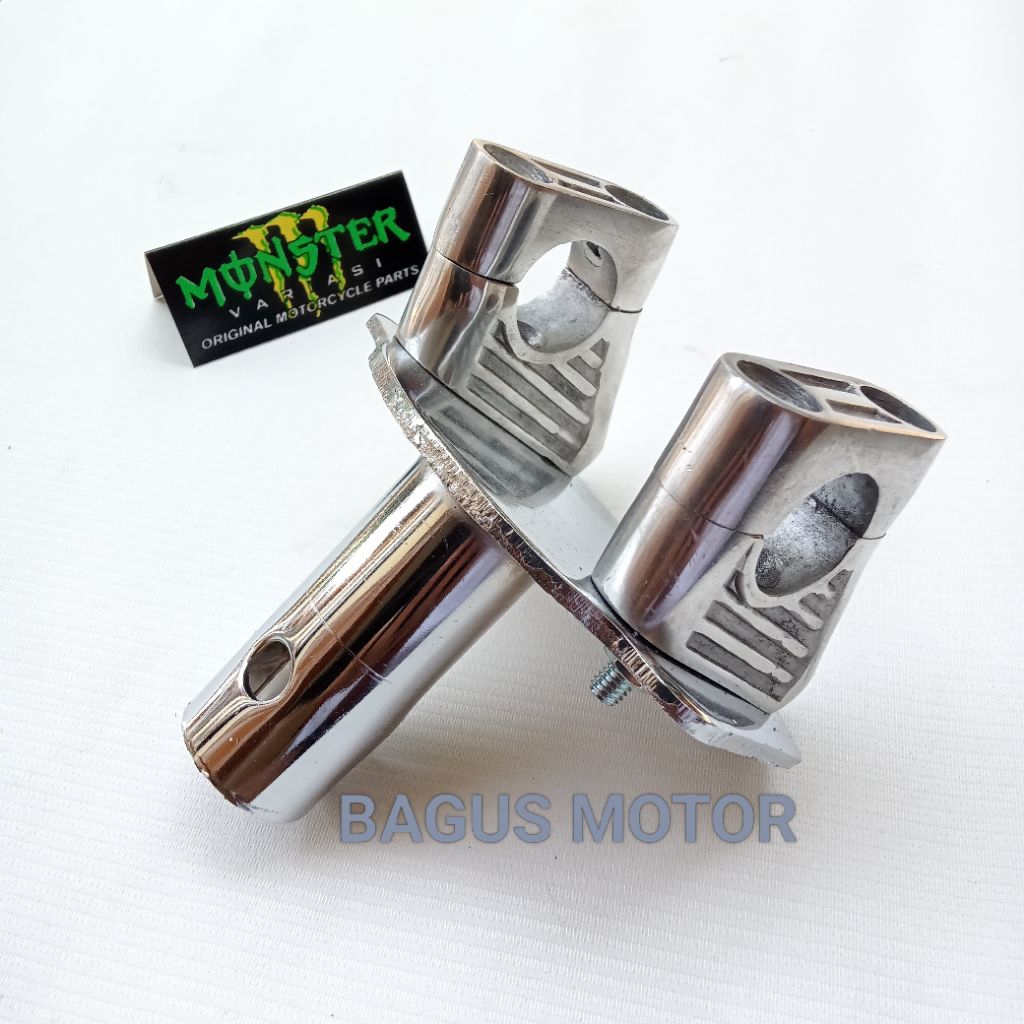 Dudukan Stang Trondol peninggi stang motor Universal all motor bebek series