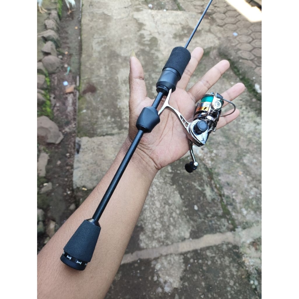 X_PLOSION SHINIGAMI JORAN MICRO FISHING JORAN UL SUPER LENTUR BAHAN FIBER SOLID PANJANG 130 CM
