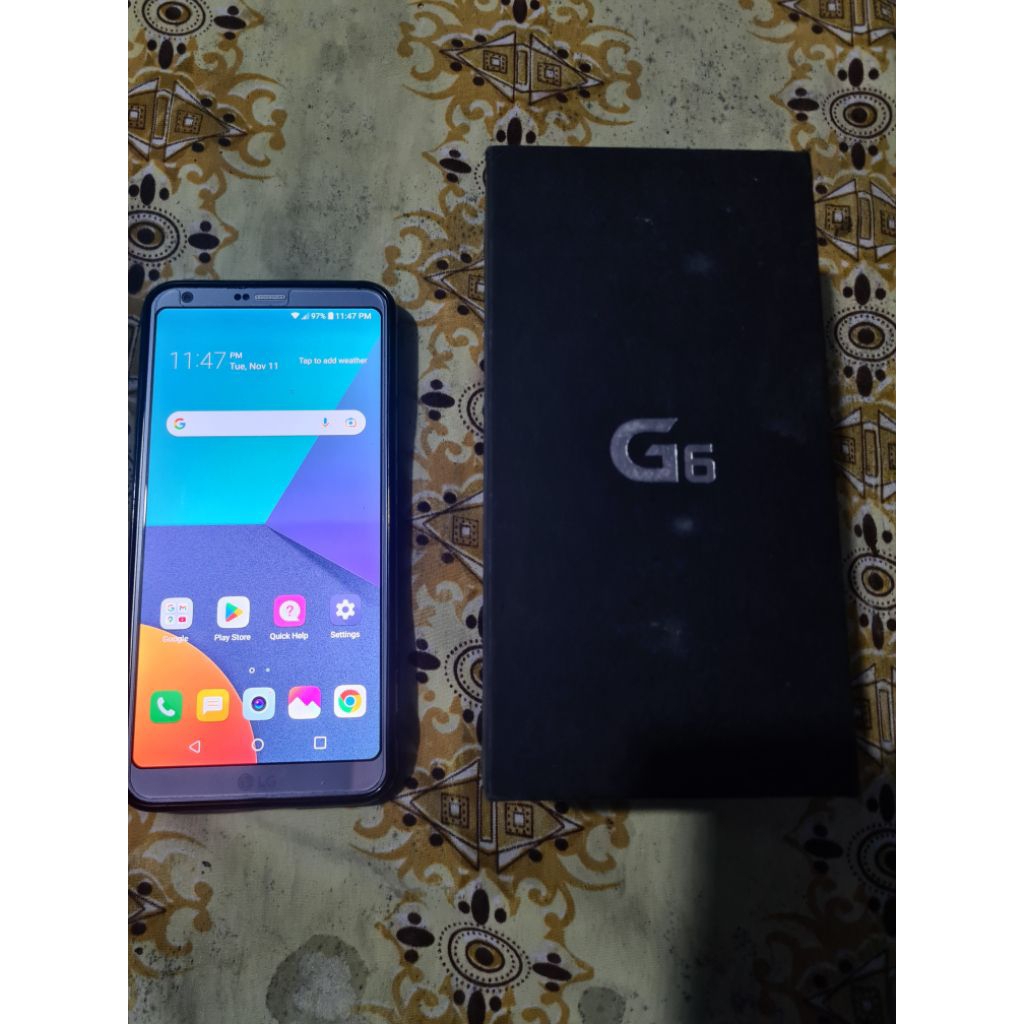 LG G6 EX Flagship 4/32 snap 821 minus backdore jelek