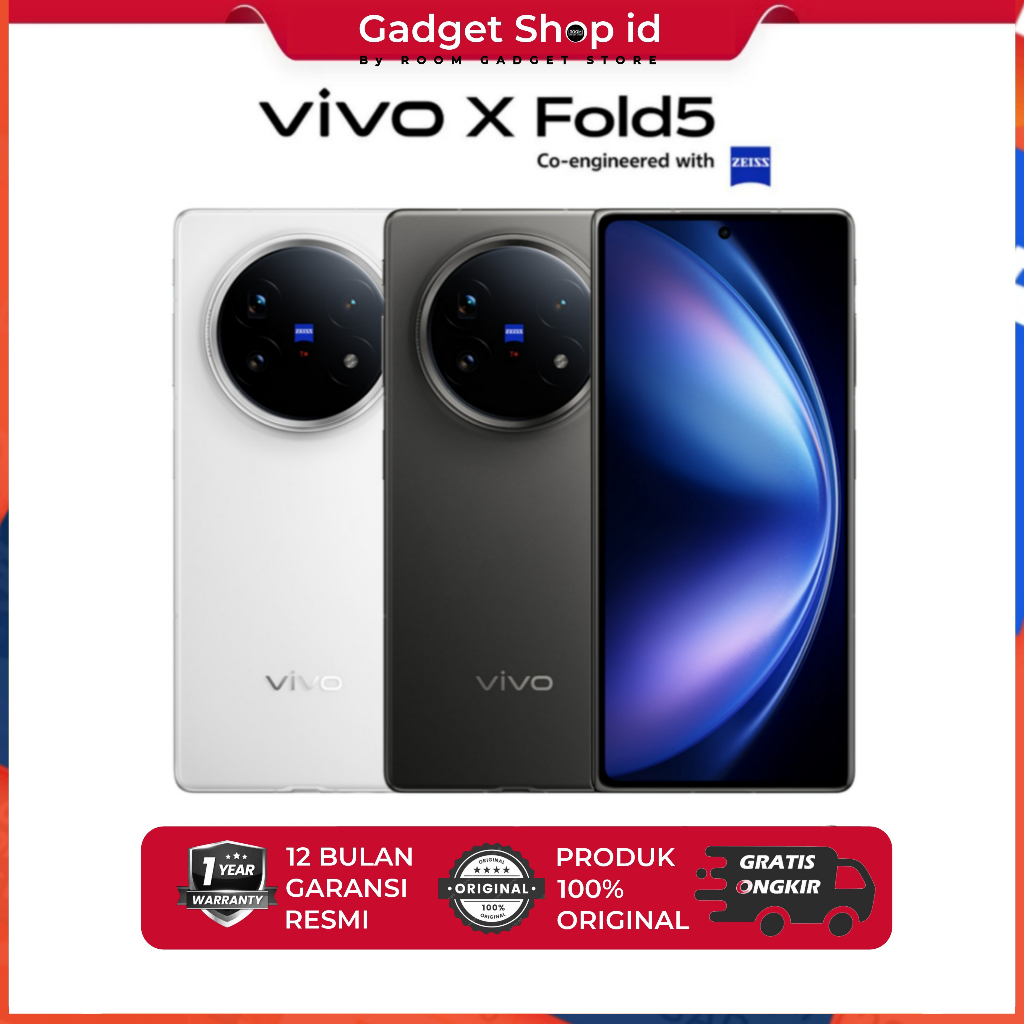 Vivo X Fold5 5G 16/512GB 50MP ZEISS Camera 80W FlashCharge