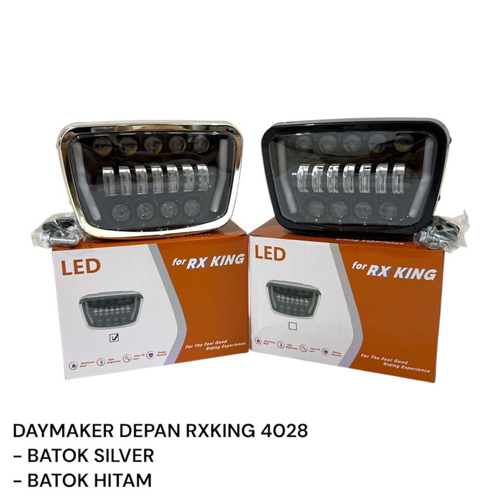 Lampu Rx King New Headlamp Rx King Oval Lampu Depan Rx King 16 Mata Led plus senja  Rx King New