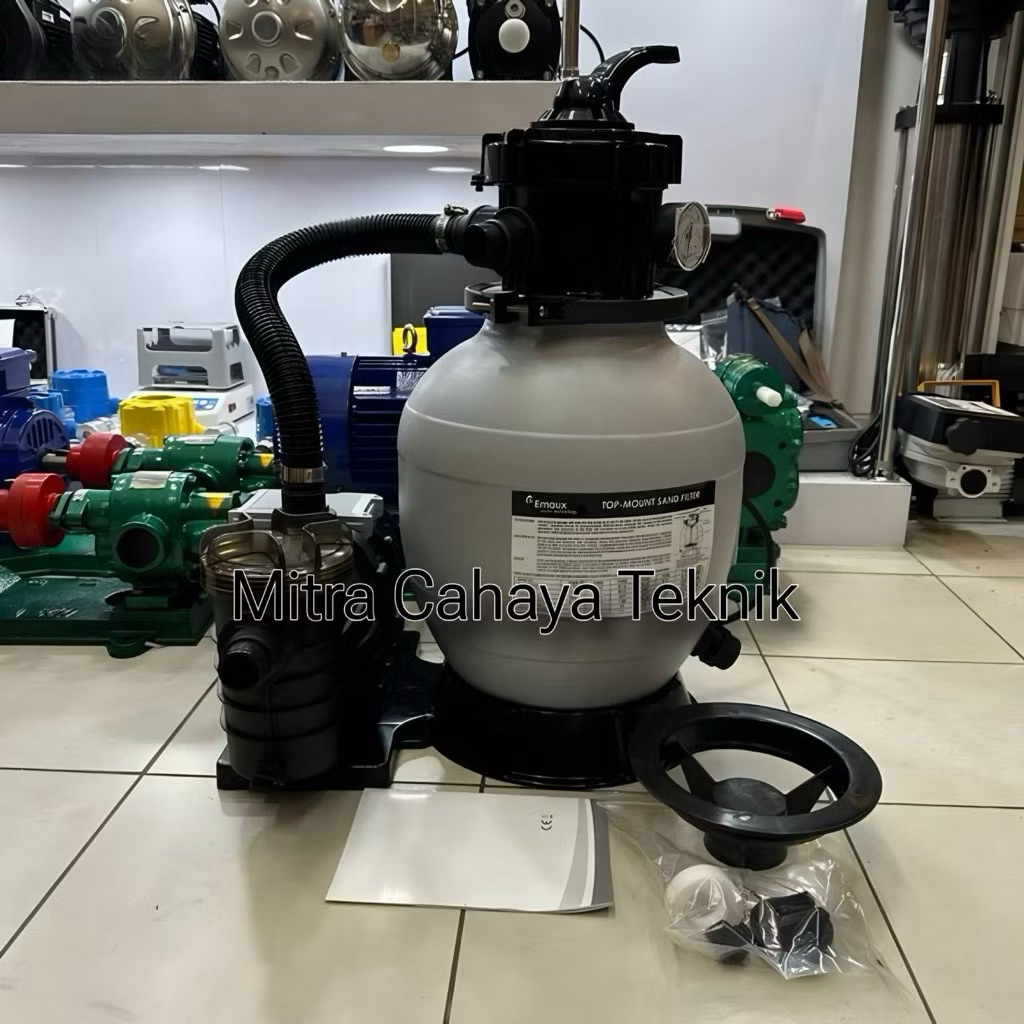 Pompa Filter Kolam Renang Intex 1/2Hp Emaux Combo Portable 0,5Hp