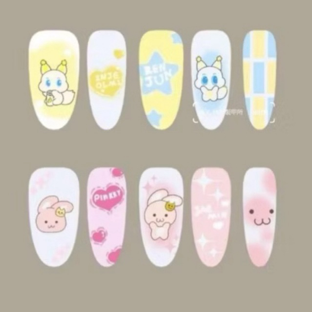 NCT DREAM NCT Renjun Jaemin custom press on fake nails nail art gel kuku palsue