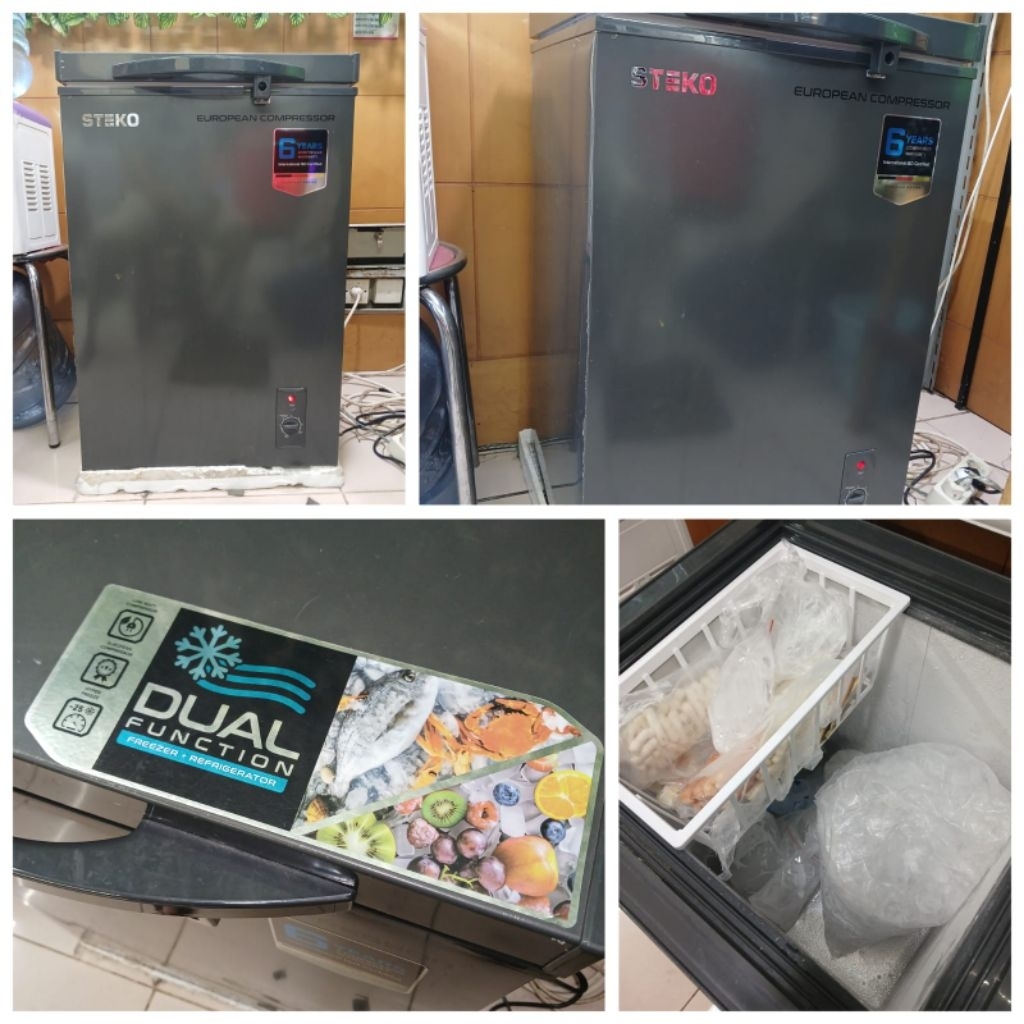 Preloved Freezer merk STEKO 100 Liter (second)