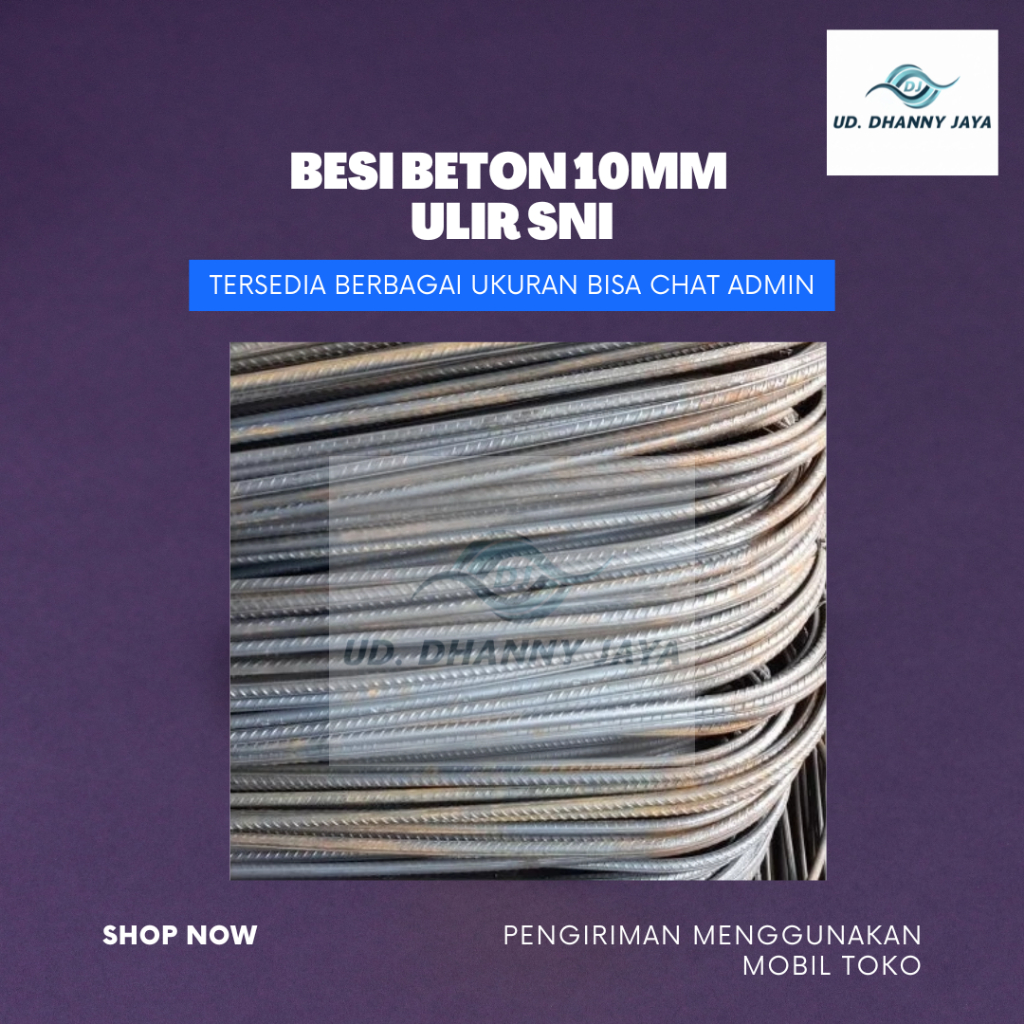 Besi beton 10mm Ulir Full SNI