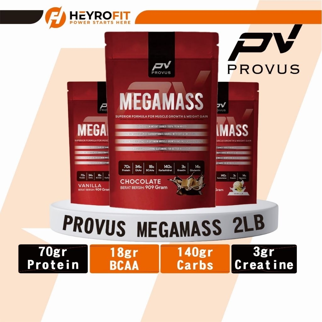 Provus Megamass 2Lb | Provus Gainer 909gr
