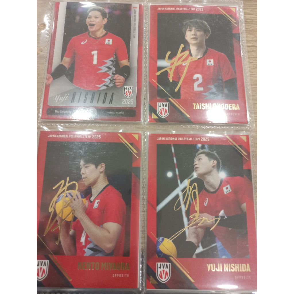 Ryujin Nippon Japan Volleyball Team 2025 Trading Card