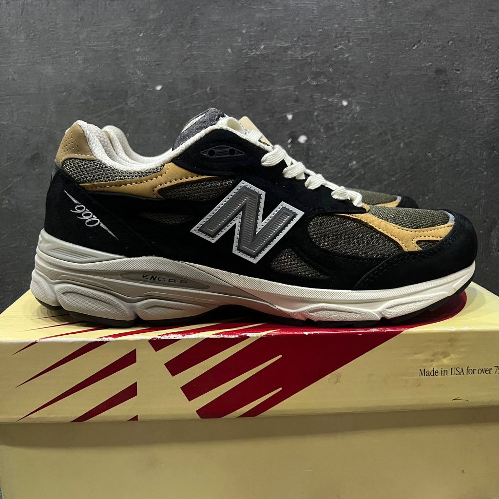 NB 990 V3 M1uS4 BL4ck T4n