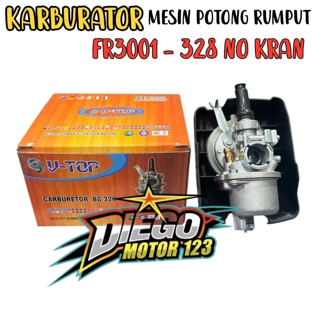 FR3001 Carburator Karburator Plus Filter Udara mesin potong rumput tipe BG328 221 STHILL FR3000 no k