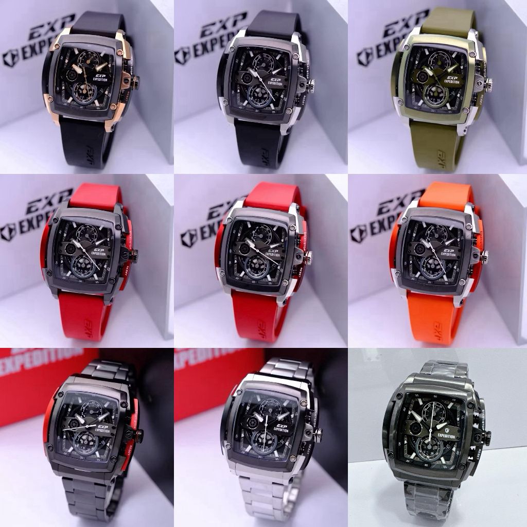 Jam Tangan Pria EXP EXPEDITION 3008 E3008 E3008MC [[ORIGINAL]]