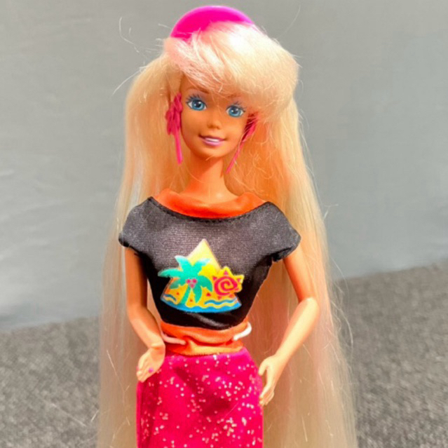 Glitter Hair Barbie Doll Blonde