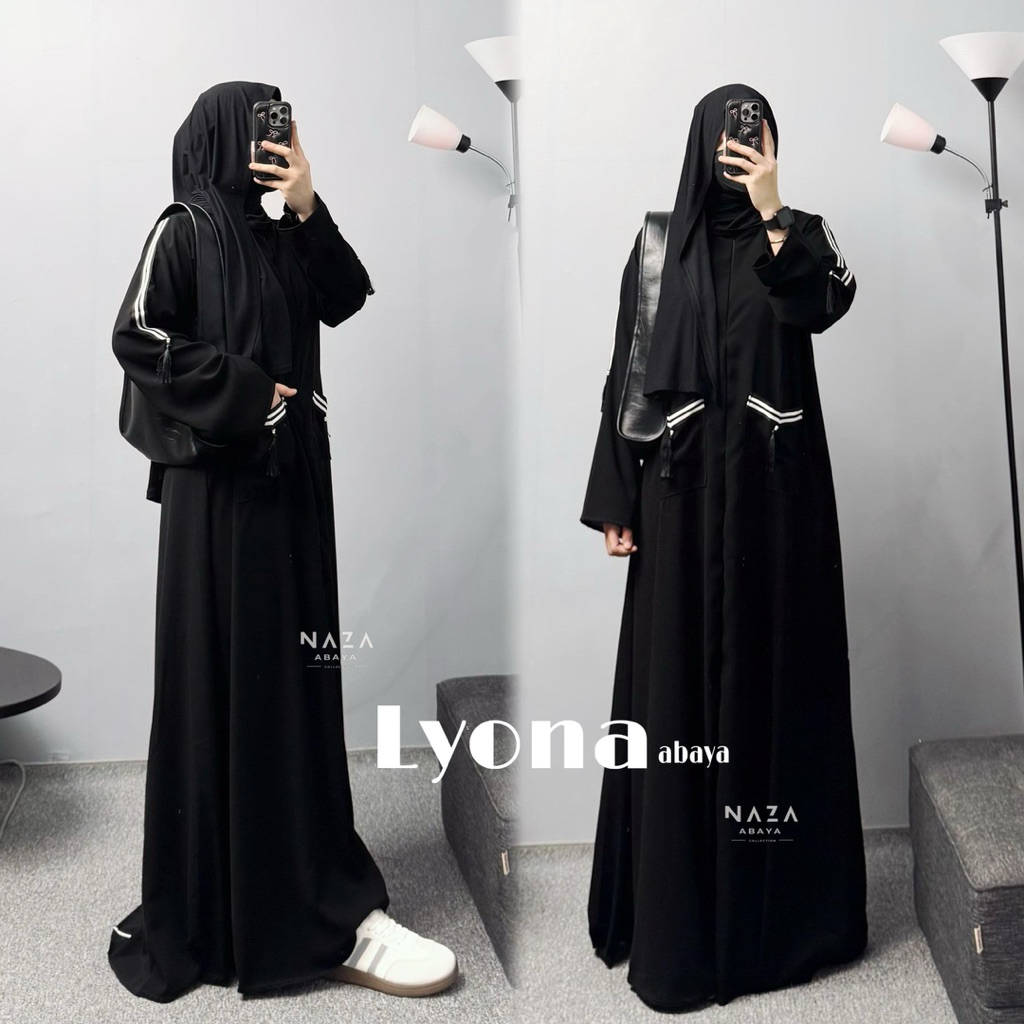 LYONA ABAYA | abaya hitam abaya murah abaya remaja abaa gamis syari