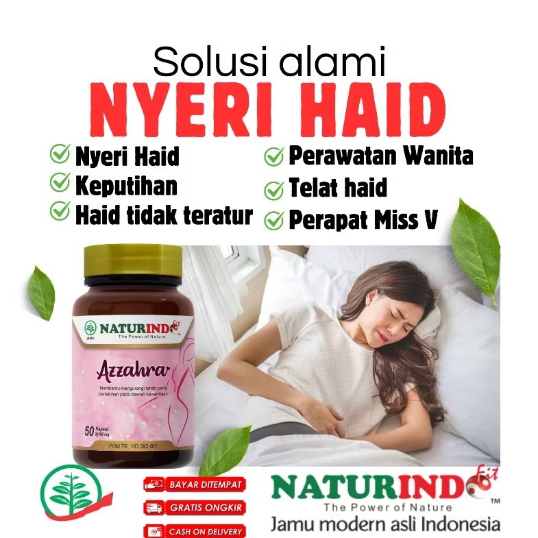 Obat nyeri haid Pelancar Haid Telat Datang Bulan Telat Haid Nyeri Menstruasi Gangguan Hormon PCOS AZ