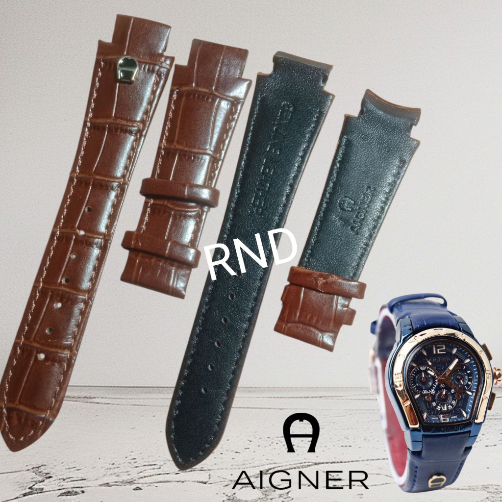 Tali Jam Aigner Palermo Strap Jam Tangan Aigner Kulit Pria Dan Wanita
