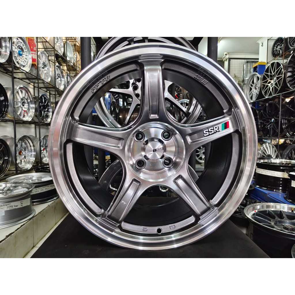 Velg Racing SSR GT-X Ring17 untuk mobil Swift,Mini Cooper 3,Civic Estilo