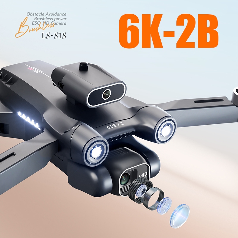 GPS Drone 6K /drone kamera jarak jauh /Brushless motor, 6K dual camera/drone murah mini