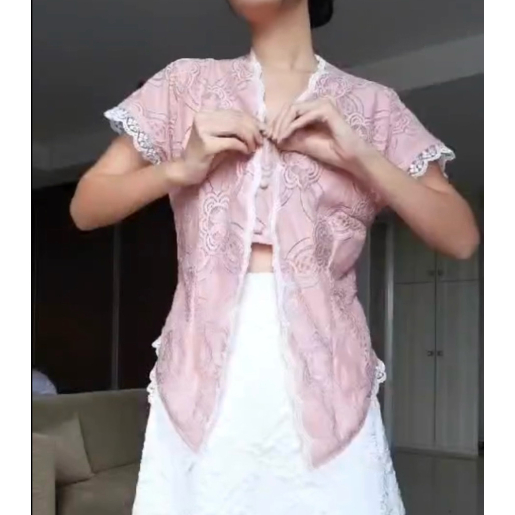 preloved kebaya dewiroam rania pink