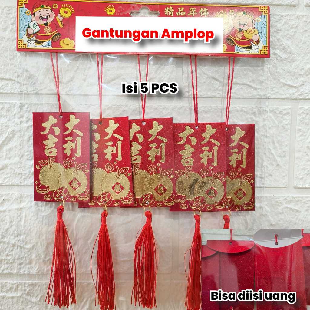 Imlek 2026 - Gantungan Angpao Imlek 2026 - Gantungan Imlek 2026 - Gantungan Imlek Kuda 2026